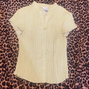 East 5th Light Green Polka Dot Button Down Shirt